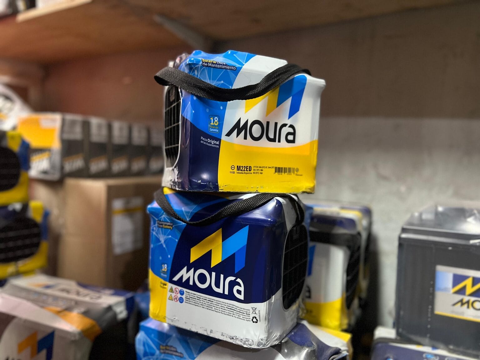 Bateria moura mendoza